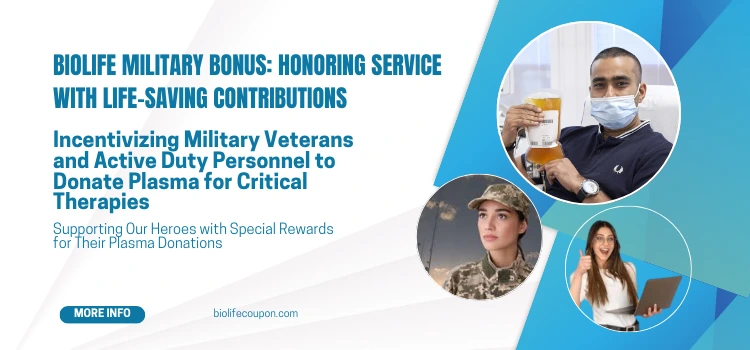 Biolife Military Bonus